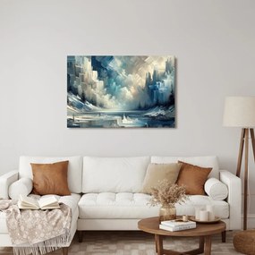 Quadro su tela – Scenografia montana gelida