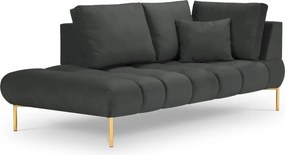 Chaise longue Hastings 2 posti in velluto - H75 cm