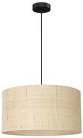 Lampadario a sospensione con filo RATTAN 1xE27/60W/230V diametro 40 cm rattan