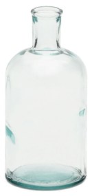 Kave Home - Vaso Brenna in vetro trasparente 100% riciclato 19 cm