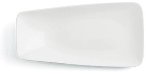 Piatto Piano Ariane Vital Rettangolare Ceramica Bianco (38 x 20,4 cm) (6 Unità)