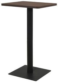 Tavolo da bistrot cenere scuro 70x70x107 cm
