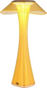 Globo 21025A-LED Lampada da tavolo ricaricabile e dimmerabile AMBRA LED/2,5W/3,7V 2700K/4500K/6500K dorata