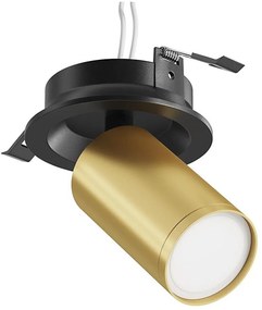 Maytoni C048CL-U-1BMG - Faretto da incasso FOCUS 1xGU10/10W/230V oro
