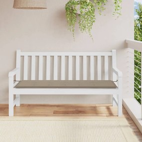 Cuscino Per Panca Tortora 150x50x3 Cm İn Tessuto Oxford /