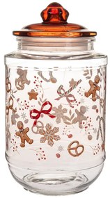 Contenitore per alimenti in vetro Gingerbread – Dakls