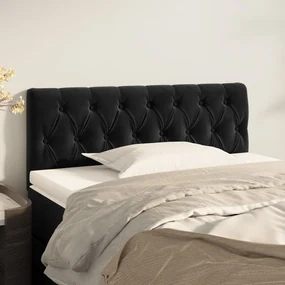 Testiere Nero 100 X 7 X 78/88 Cm İn Velluto /