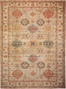 Samarkand Tappeto 420x310 Grigio (Pakistan) Annodato A Mano