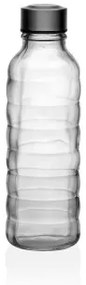 Bottiglia Versa 500 ml Trasparente Vetro Alluminio 7 x 22,7 x 7 cm