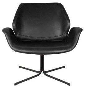 Sedia nera Nikki - Zuiver