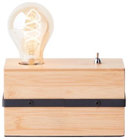 Brilliant - Lampada da tavolo BENNY 1xE27/40W/230V bambù