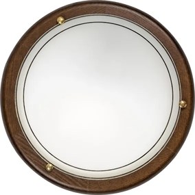 Brilagi - Plafoniera ORBIS 1xE27/60W/230V Ø 30 cm finitura pino