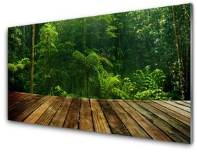 Pannello retrocucina Pianta della natura della foresta 100x50 cm