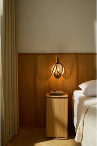 Osram - Lampada da parete DECOR RATTAN 1xE27/15W/230V beige/nera