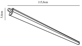 Nordlux - Apparecchio LED tecnico WESTPORT LED/39W/230V 4000K IP65
