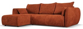 Divano angolare arancione (angolo sinistro) Matera - Cosmopolitan Design