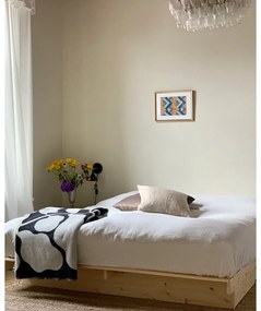 Letto matrimoniale in legno di pino 180x200 cm Kanso - Karup Design