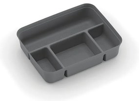 Divisore per organizer grigio in plastica 31,5x24x7,5 cm K Latch Box – KIS