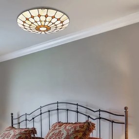 Rabalux 8091 - Tiffany plafoniera in vetro colorato MARVEL 2xE27/60W/230V
