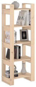 Libreria/divisorio 60x35x160 cm in legno massello