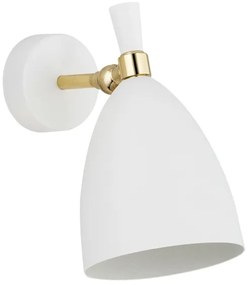 Argon 4699 - Applique  CHARLOTTE 1xE27/15W/230V bianco/oro