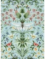 Clarke & Clarke Carta da parati Mirabell - Seaglass