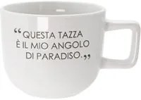 Tazza jumbo 500 ml scritta Quotes bianca