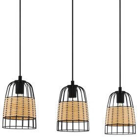 Eglo 43313 - Lampadario a sospensione con filo ANWICK 3xE27/40W/230V