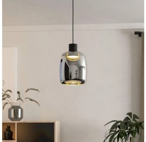 Eglo 901119 - LED RGBW Lampadario dimmerabile a sospensione con filo MOLOCHIO-Z LED/3,7W/230V nero