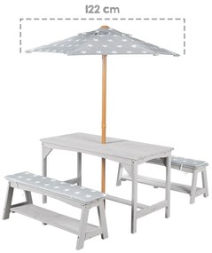 Set da bambini da giardino 4 pz Outdoor+ – Roba