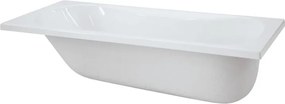 Vasca rettangolare Egeria bianco 70 x 150 cm