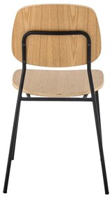 Set di 2 sedie da pranzo in colore naturale Monza - Bloomingville