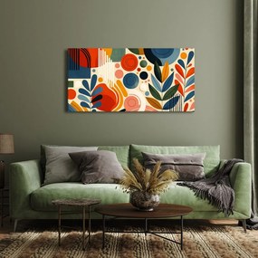 Quadro su tela – Astrazione con motivo naturale