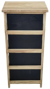 LEXIS - mobiletto in legno con cassetti