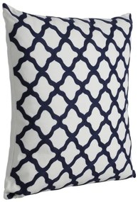 Eglo 420016 - Cuscino decorativo CHEVERY 45x45 cm bianco/blu