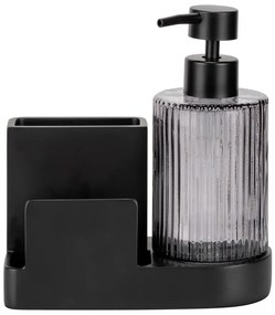 Supporto per detersivo nero in poliresina Pina – Wenko