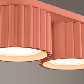 Sollux SL.1828 - Faretto AURA 2xGX53/10W/230V rosa