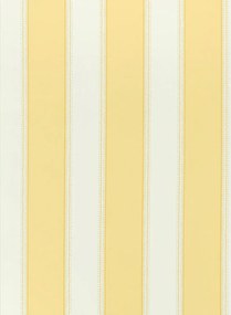 Nina Campbell Carta da parati Sackville Stripe - Yellow