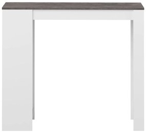 Tavolo da bar con piano in cemento 50x115 cm Aravis - TemaHome
