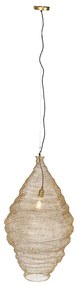 Lampada a sospensione orientale oro 90 cm - Nidum