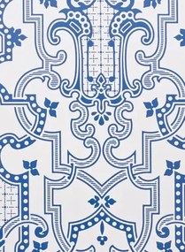 Isidore Leroy Carta da parati Theodore - Bleu