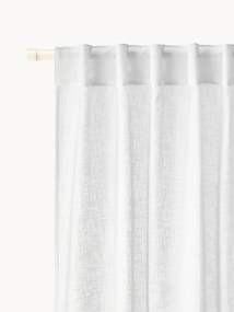 Set di 2 tende semitrasparenti con multibanda Ibiza, larg. 135 cm