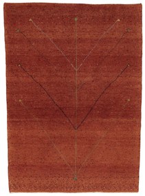 Gabbeh Tappeto persiano 110x150 Rosso (Iran) Annodato A Mano