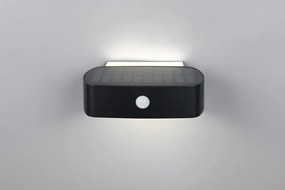 Illuminazione esterna LED con alimentazione a pannelli solari con sensore di movimento da parete (altezza totale 6 cm) Bilbao – Reality