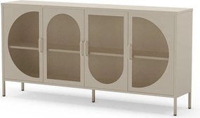 Cassettiera color crema 160x90 cm Tayra - Marckeric