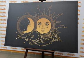 Stampa su tela – Armonia tra sole e luna