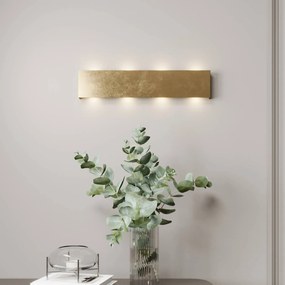 Applique da parete a LED Maja Quitani, dimmerabile, Ottone / Oro, Soggiorno / Sala da pranzo, Alluminio, Moderno, Applique a LED