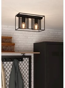 Eglo 43772 - Plafoniera CATTERICK 2xE27/40W/230V