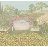 Cole & Son Wandbild Idyll - Honey Citrine