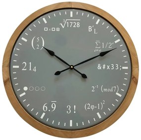 Orologio Regolo in mdf, multicolore Ø 62 cm